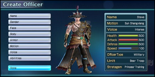 Create whoever you want with the in-depth edit mode.